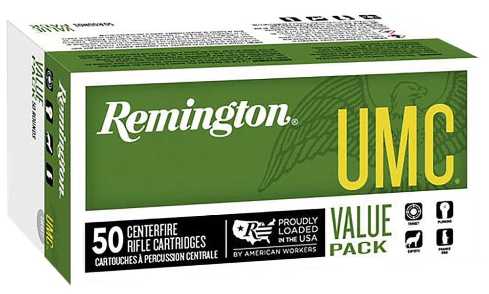 Remington 50 Centerfire UMC Remington 223 Remington 55grs FMJ Muzzle Velocity 3240 FPS - BIG PACK - 50 Schuss – Bild 1