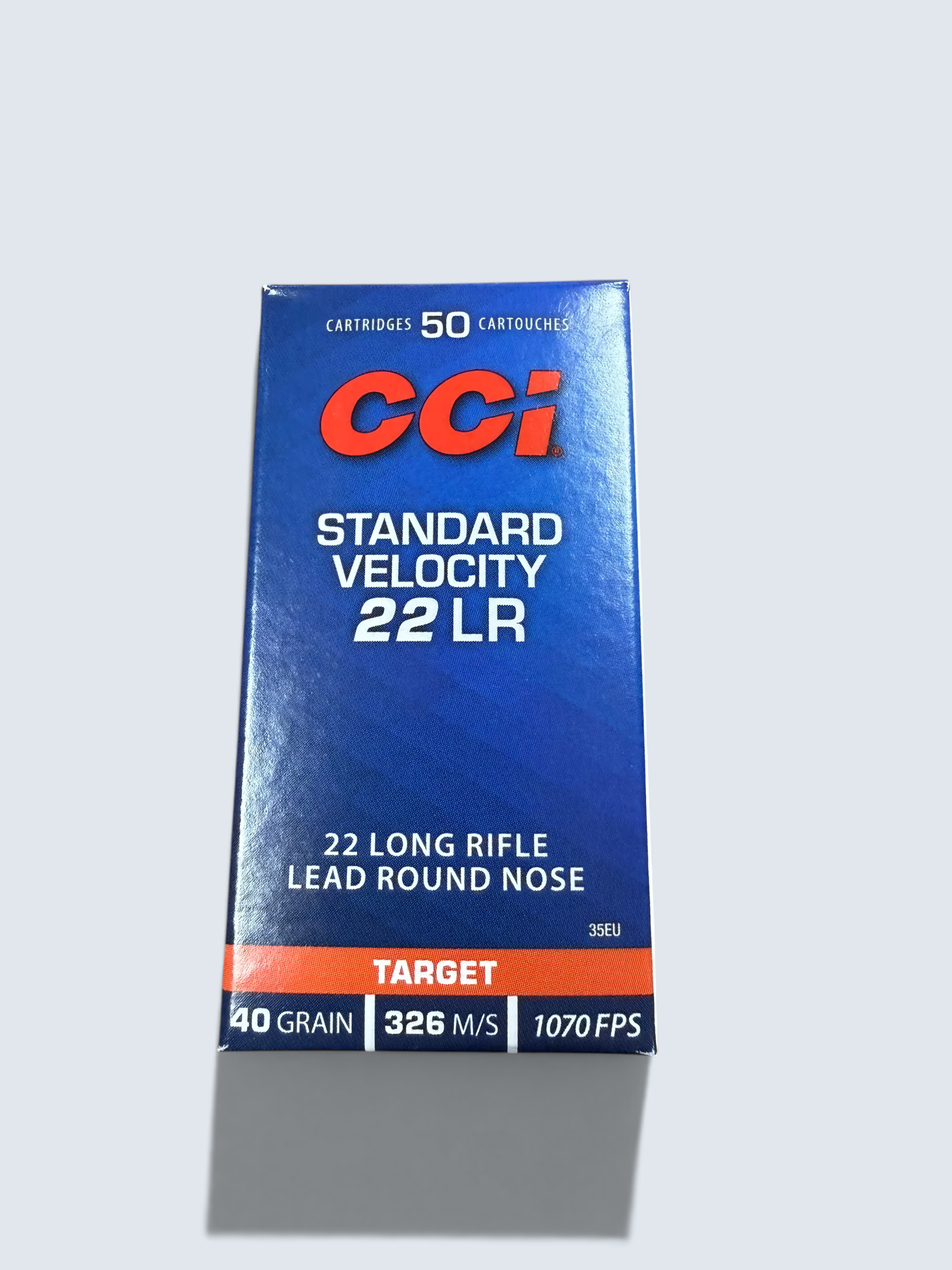 image-0 CCI MUNITION .22 LR 40GR STANDARD VELOCITY LRN – Bild 1